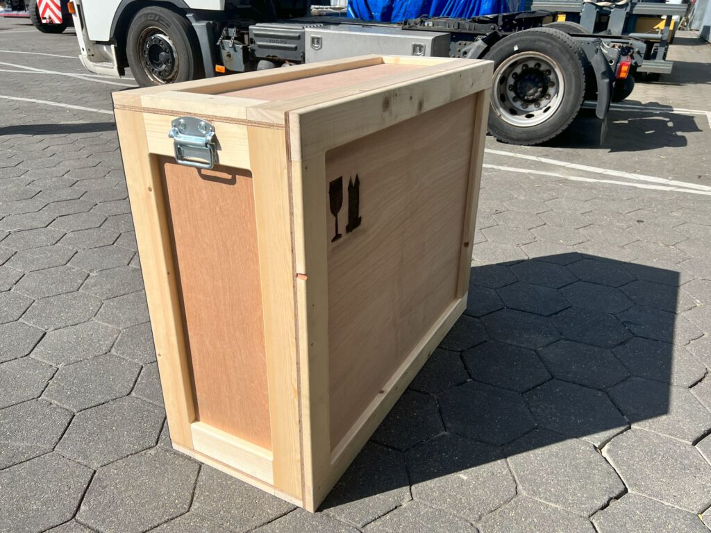 Custom case for art pieces. 